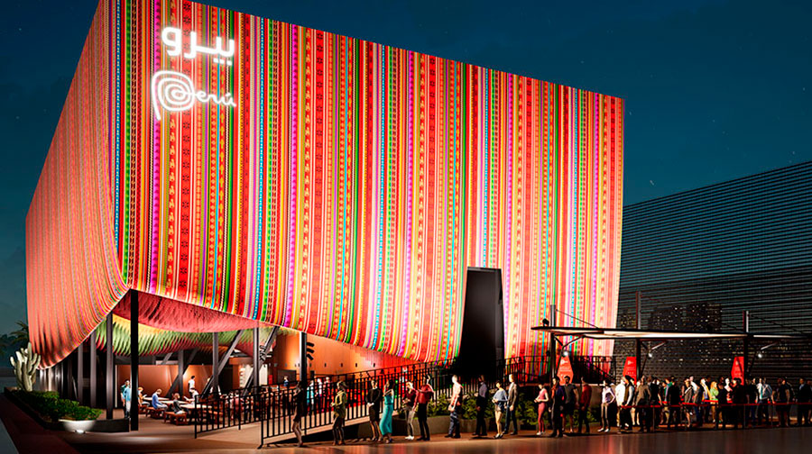 Turismo, textiles y superalimentos serán plato fuerte de Perú en Exposición Universal Expo Dubái 2020 1 pabellon peru dubai