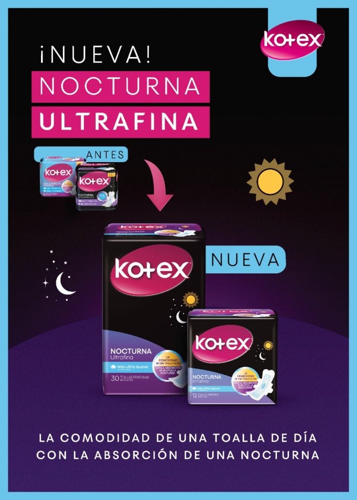 Kotex reconcilia a las peruanas con las toallas femeninas: así es como aplica la tecnología de higiene 2 Grafica