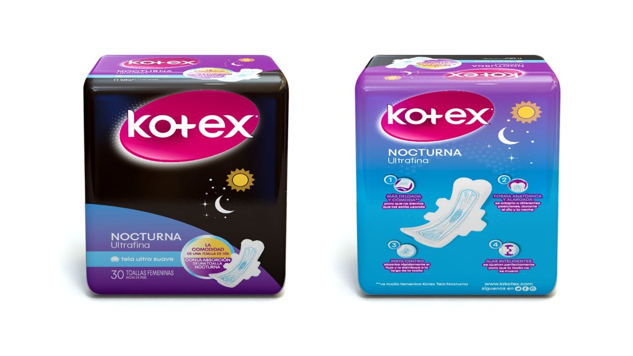 Kotex reconcilia a las peruanas con las toallas femeninas: así es como aplica la tecnología de higiene 1 Producto