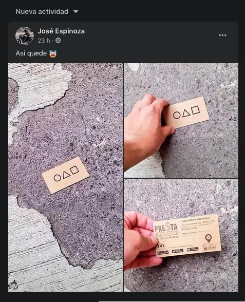 Viral: Empresas usan "El Juego del Calamar" para promocionar productos y servicios 2 banco azteca calamar