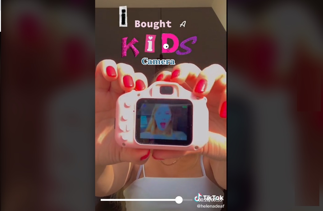 La nostalgia llega a TikTok: arrasan videos de baja calidad que evocan a los años 2000 1 camara ninos tik tok