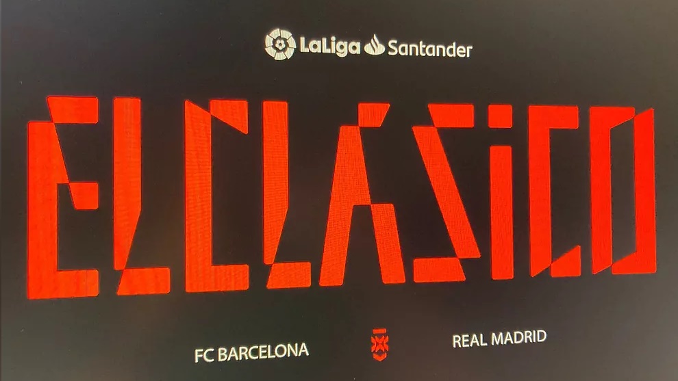 Clásico del Fútbol Español Real Madrid-Barcelona FC tendrá ahora un logotipo propio 1 clasico logo 2