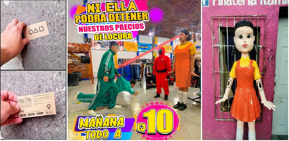 Viral: Empresas usan "El Juego del Calamar" para promocionar productos y servicios 1 juego del calamar marcas 1