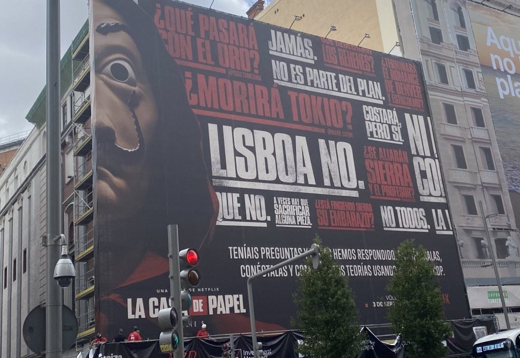 la casa de papel exterior 10