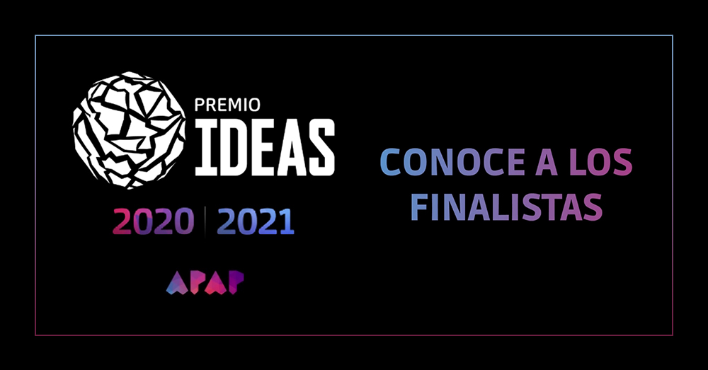 APAP: Anuncia Shortlist de Premio Ideas 2020 - 2021 1 premio ideas 2020 2021 finalistas