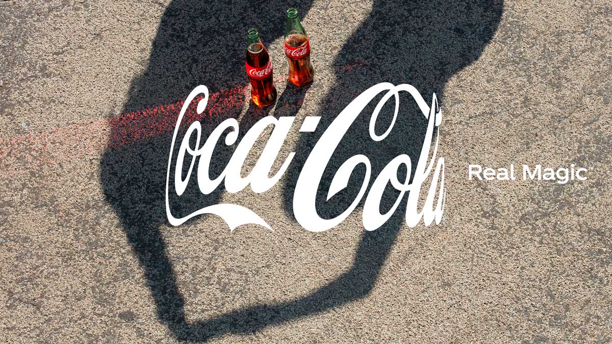 Así luce el nuevo rediseño que Coca-Cola adoptará en su comunicación virtual 1 the hug real magic
