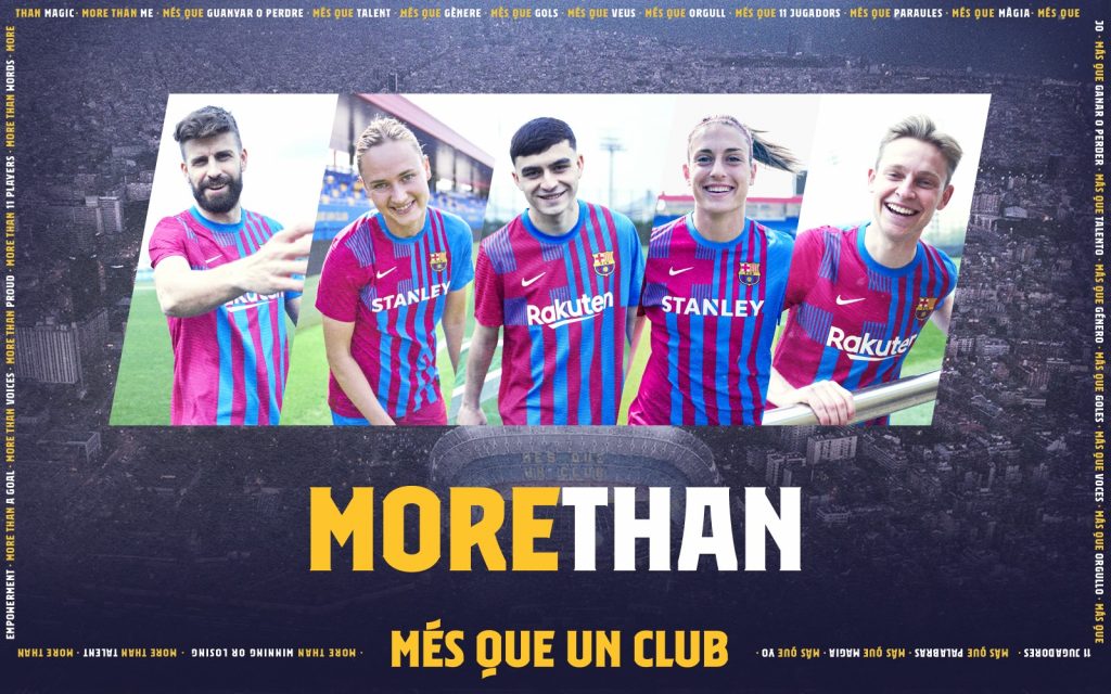 El Barça intenta dar por superado el duelo por Messi y saca artillería pesada para recuperar su valor de marca 2 MORE THAN JERSEY KV Low 1