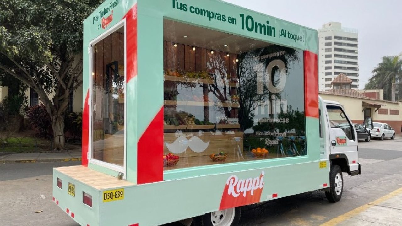 Rappi lanza una “valla móvil” para acelerar el delivery en Lima 1 Rappi Valla Movil Lima 1280x720 1