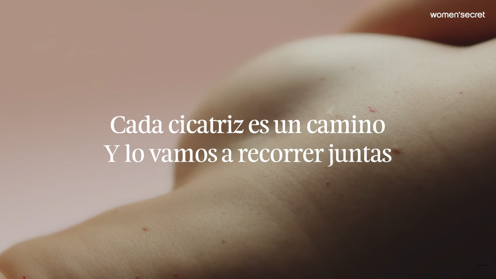 Esta campaña de Women’Secret muestra las cicatrices reales del cáncer de mama 1 cada cicatriz