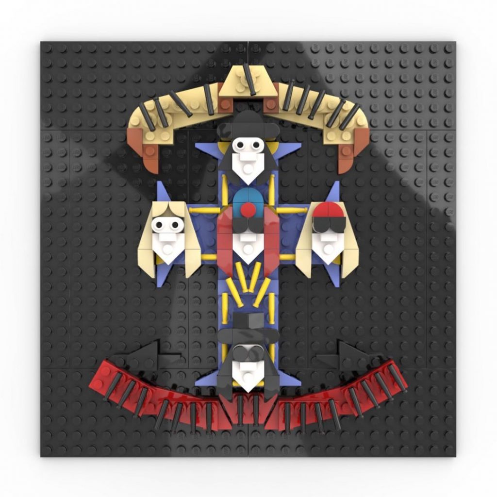 Recrean portadas de álbumes musicales icónicos con piezas Lego 4 download 5 7