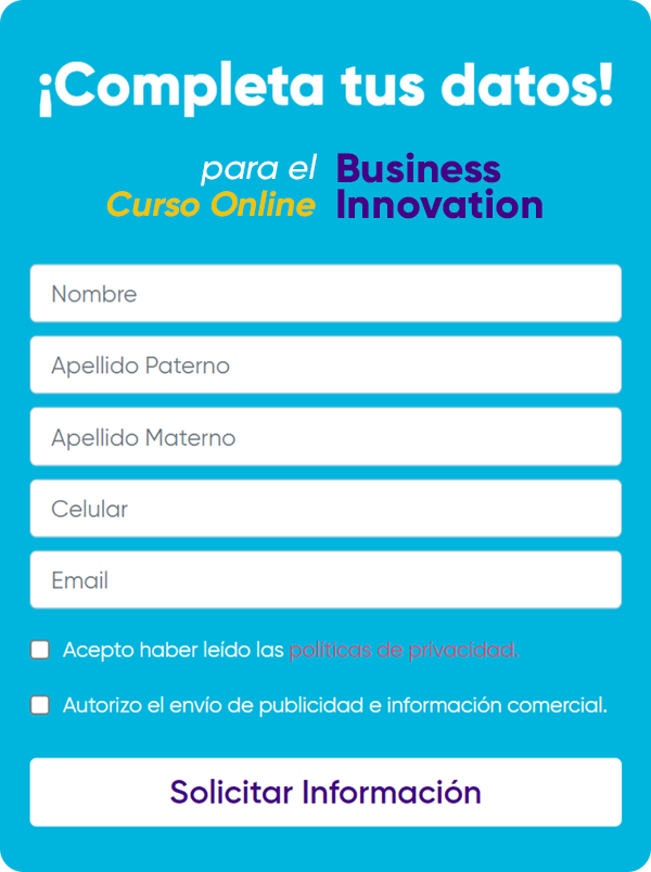 Toulouse Lautrec y Tecnológico de Monterrey presentan cursos cortos de innovación 3 formulario tls business innovation