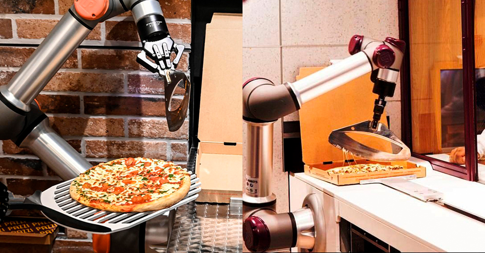 Así funciona la primera pizzería del mundo operada 100% por robots 1 Asi funciona la primera pizzeria del mundo operada 100 por robots