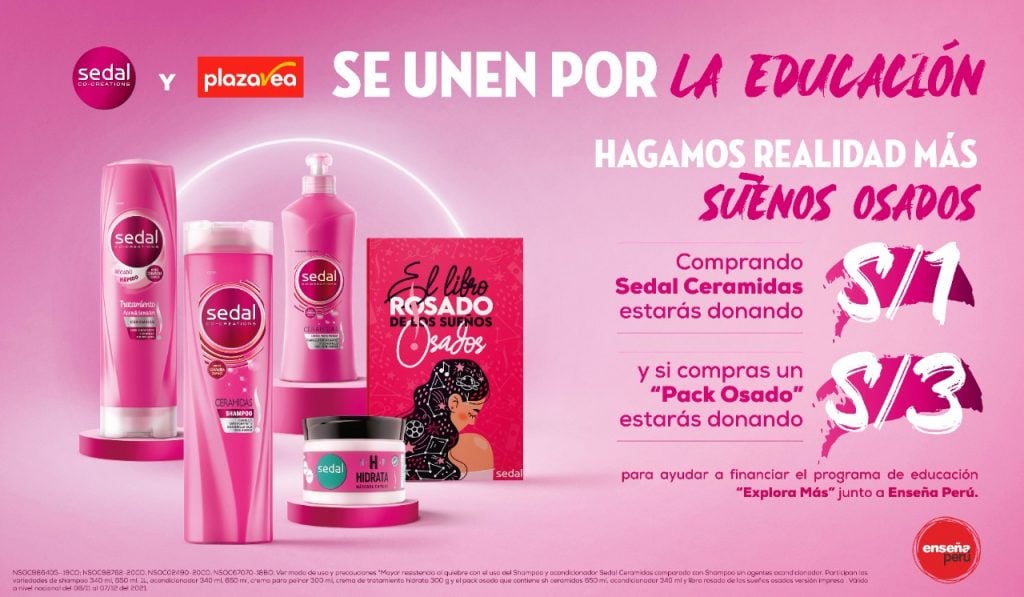 “El Libro Rosado de los Sueños Osados”, el ebook de Sedal que expone la historia de peruanas que inspiran 2 KV DONACION 2