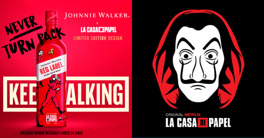Johnnie Walker lanza edición limitada inspirada en ‘La casa de papel’