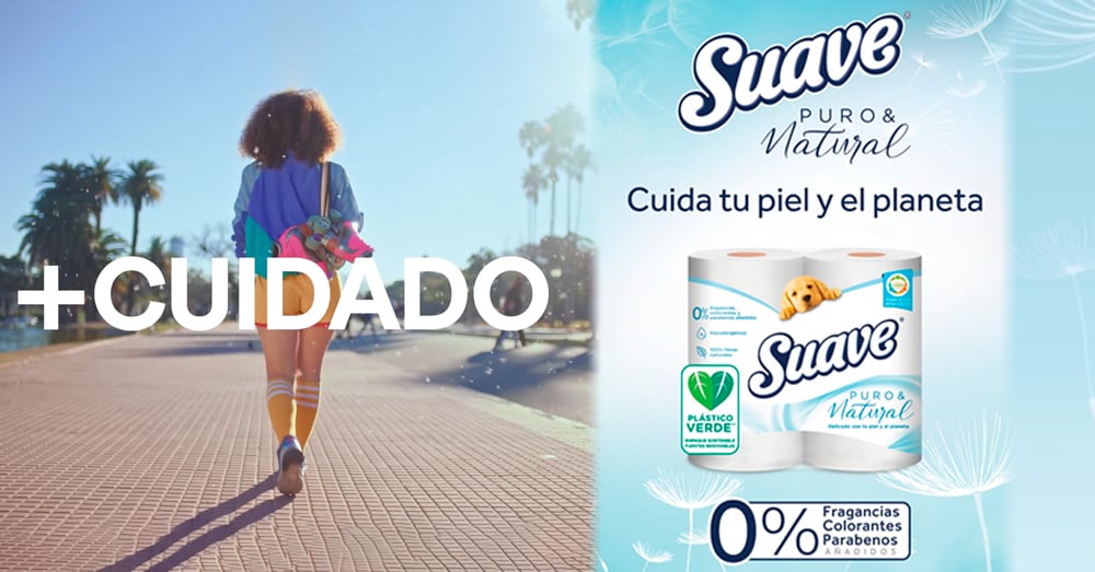 Suave hace el lanzamiento de una nueva propuesta eco-sostenible "Puro & Natural" 1 Suave hace el lanzamiento de una nueva propuesta eco-sostenible "Puro & Natural"