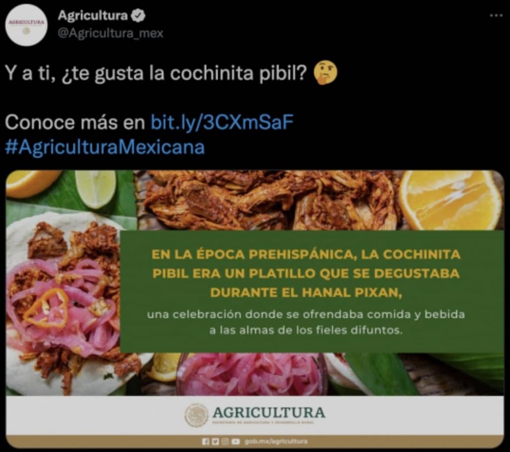 México: Autoridades se equivocan en campaña gastronómica y las redes sociales estallan en críticas 2 WhatsApp Image 2021 11 09 at 20.00.22