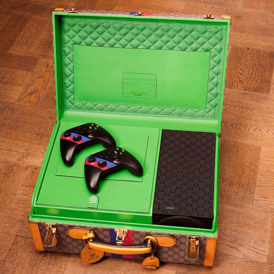 Gucci lanza edición limitada de consola Xbox que supera los US$10 000 4 d 1