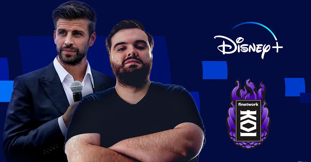 Disney patrocina el equipo de Piqué e Ibai Llanos en eSports 1 Disney patrocina el equipo de Pique e Ibai Llanos en eSports