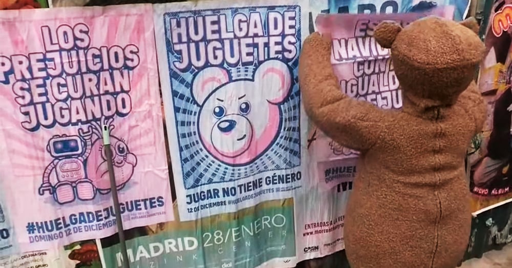 "Jugar no tiene género" y esta campaña en contra del sexismo quiere demostrarlo 2 Huelga de juguetes 1