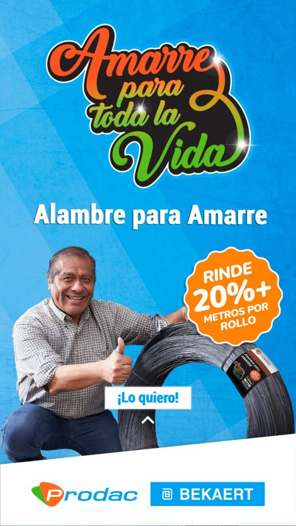 “Amarre para toda la vida”, la campaña de Prodac que se estrena en la escena publicitaria peruana 2 Prodac Alambre de amarre