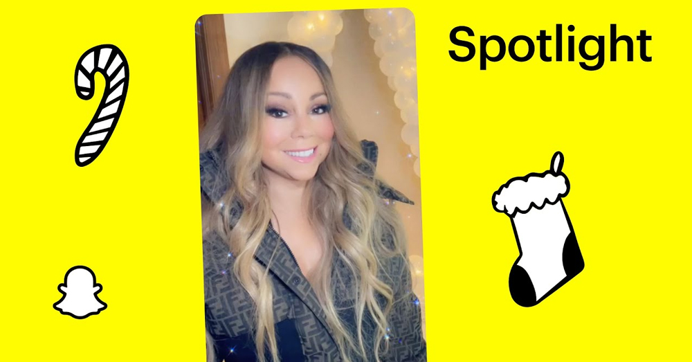 Mariah Carey invita a sus seguidores a celebrar la Navidad con un reto en Snapchat 1 mariah carey invita a sus seguidores a celebrar la navidad con un reto en snapchat