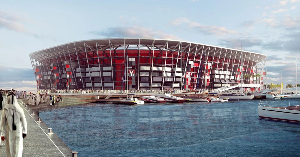 Mundial de Qatar contará con estadio desmontable hecho con material reciclado 1 mundial de qatar contara con estadio desmontable hecho con material reciclado