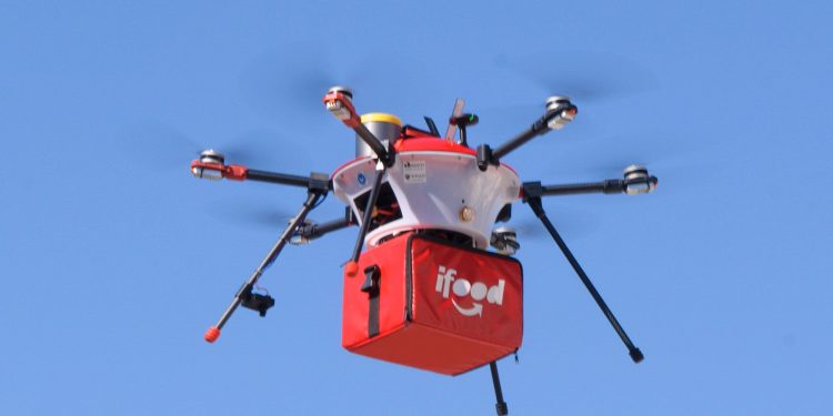 Entregas a domicilio con drones llegan a Latinoamérica 2 3.FUENTE IFOOD 750x375 1