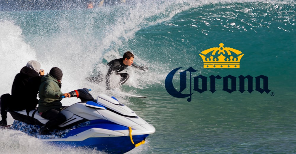 Cerveza Corona, auspiciador oficial de World Surf League, celebró la llegada de Lucca Mesinas a la elite del surf mundial
