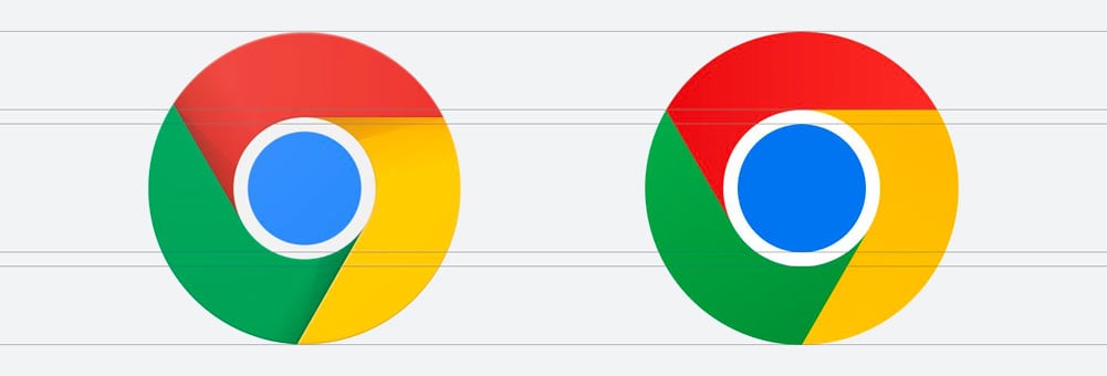 Así es el "irreconocible" rebranding de Google 2 New Google Chrome Logo
