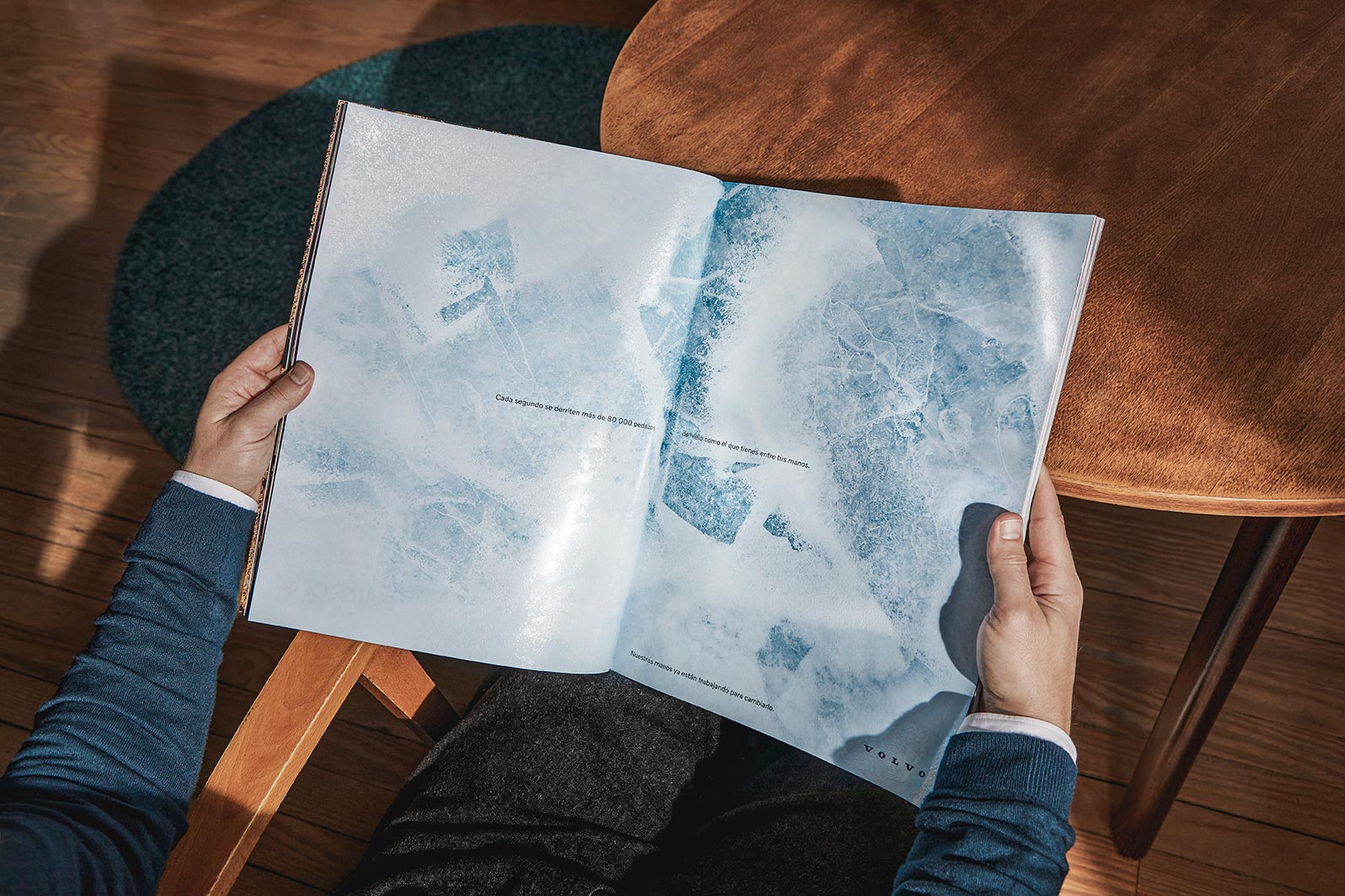 Esta campaña de Volvo demuestra cuál es el impacto del cambio climático 1 VOLVO 1