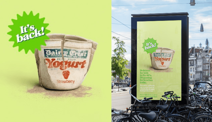 Campaña convierte desperdicios en el mar en objetos “vintage” 1 collage plastic is back 00 700x405 1