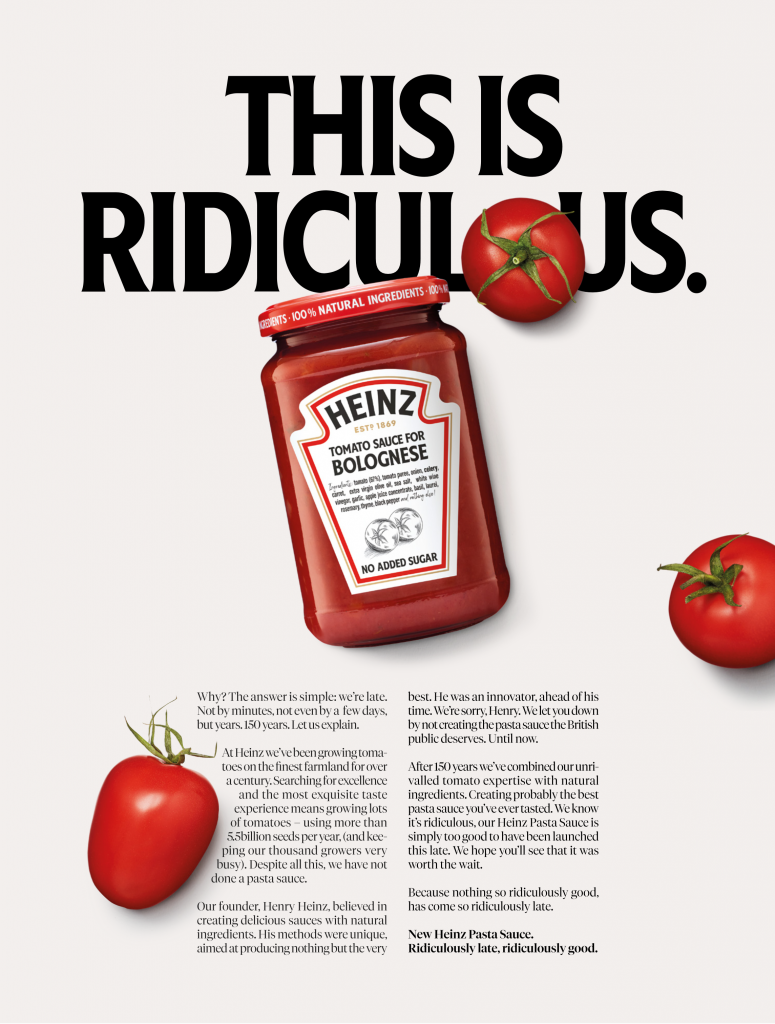 grafica heinz tomates