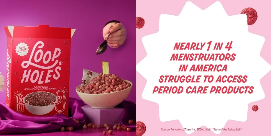 Desarrollan marca ficticia para hacer frente a la pobreza asociada a la menstruación 3 loopholes 01