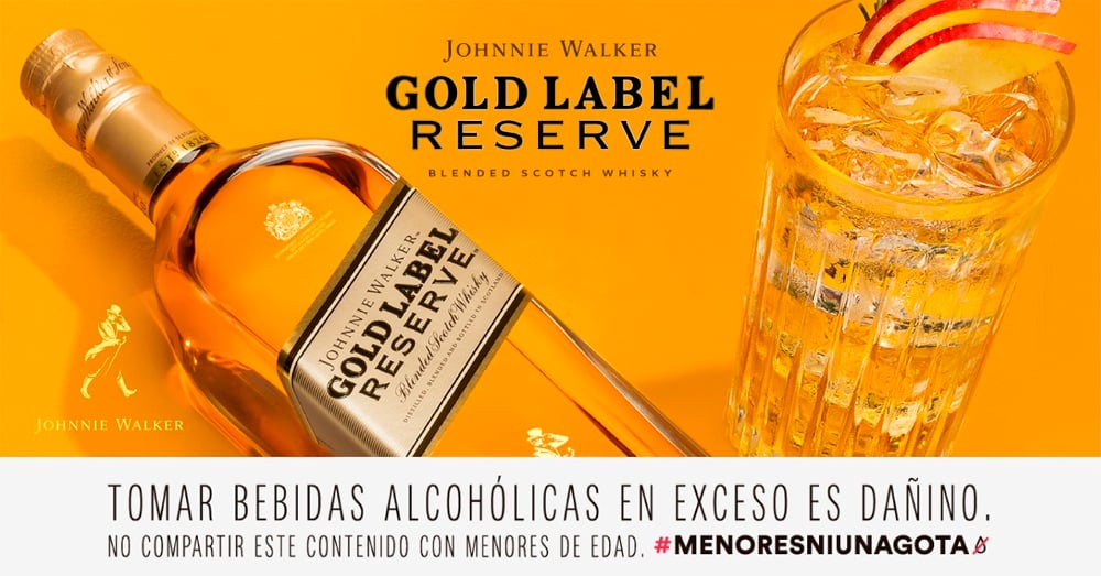[Infografía] Johnnie Walker Gold: 190 años de tradición y artesanía de los maestros del whisky