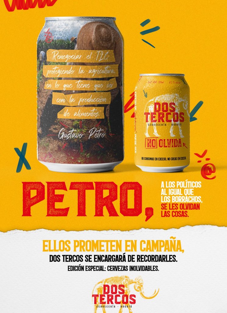 latas cerveza frases candidatos