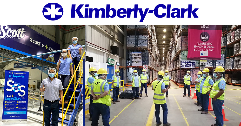 Kimberly-Clark reportó reducción del 80% del nivel de riesgo en sus maquinarias 1 Kimberly-Clark reporta reducción del 80% del nivel de riesgo en sus maquinarias