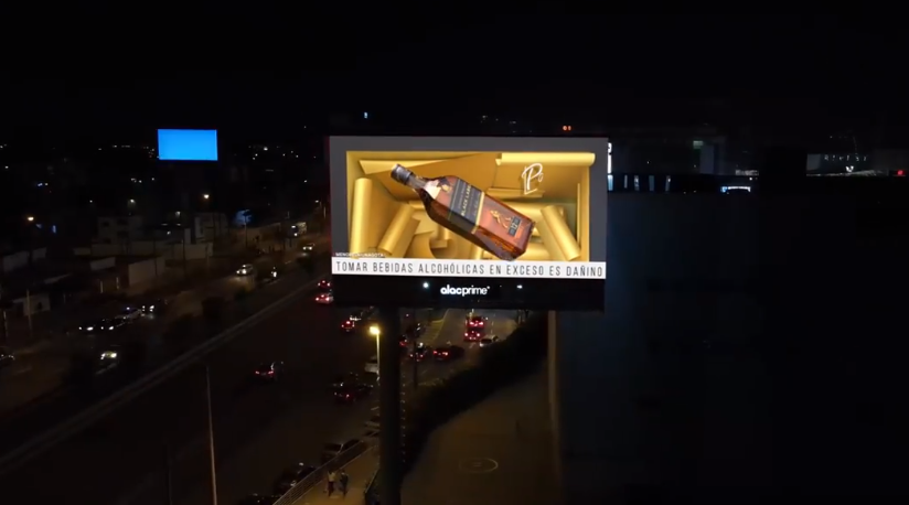 Johnnie Walker lanzó en Perú su primera campaña con publicidad OOH 3D 1 Johnnie Walker lanzó en Perú su primera campaña con publicidad OOH 3D