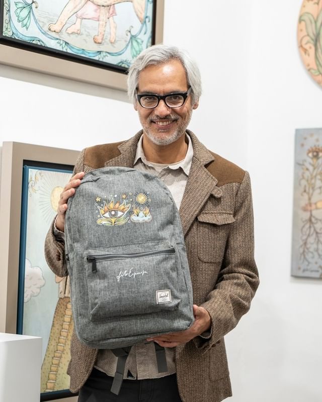 Artista peruano interviene mochilas de la marca canadiense Herschel Supply 2 fito espinosa mochilas Herschel Supply