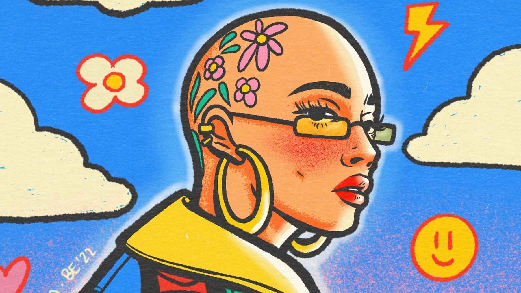 Una marca visibiliza la alopecia femenina mediante la obra de seis artistas