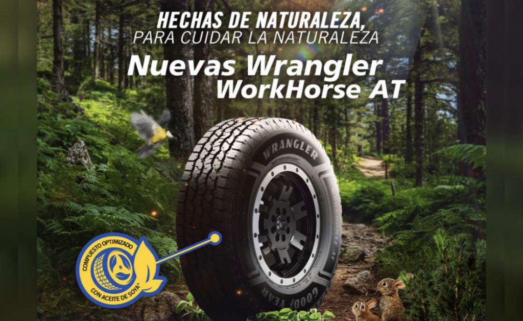 Goodyear trae a Perú el primer neumático producido a base de aceite de soya 2 neumático