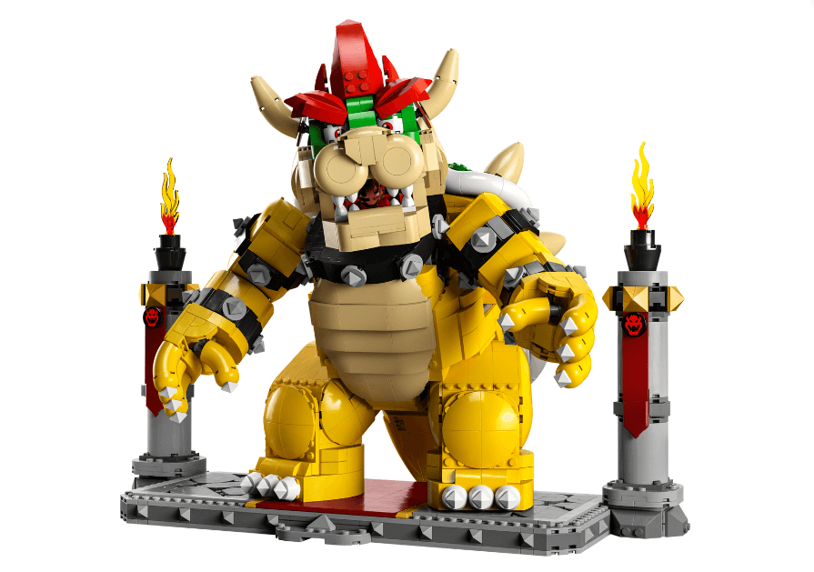 LEGO colabora con Nintendo y lanza Bowser de casi 3 mil piezas 1 Bowser Lego Nintendo 1