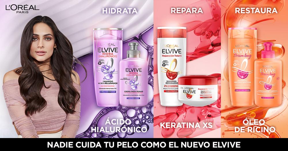 Elvive refresca su imagen y busca posicionarse como marca experta con aval científico 1 Elvive refresca su imagen y busca posicionarse como marca experta con aval científico