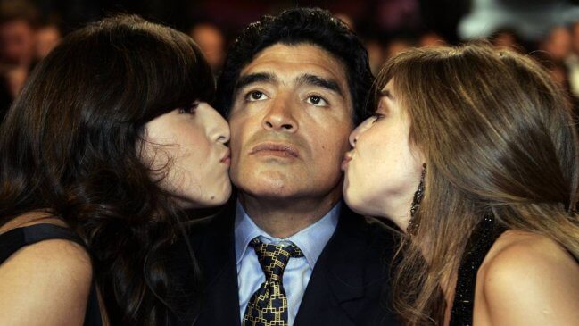 La marca Maradona no podrá ser usada por sus hijas en Estados Unidos 3 Maradona Hijas 1