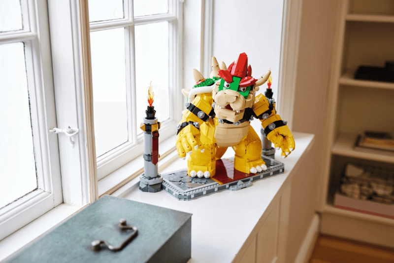 LEGO colabora con Nintendo y lanza Bowser de casi 3 mil piezas 3 Nintendo Lego Bowser
