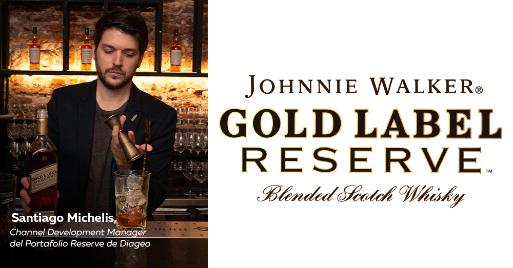 La icónica etiqueta de Johnnie Walker Gold Label Reserve, se consolida en el segmento premium de Diageo 1 La icónica etiqueta de Johnnie Walker Gold Label Reserve, se consolida en el segmento premium de Diageo