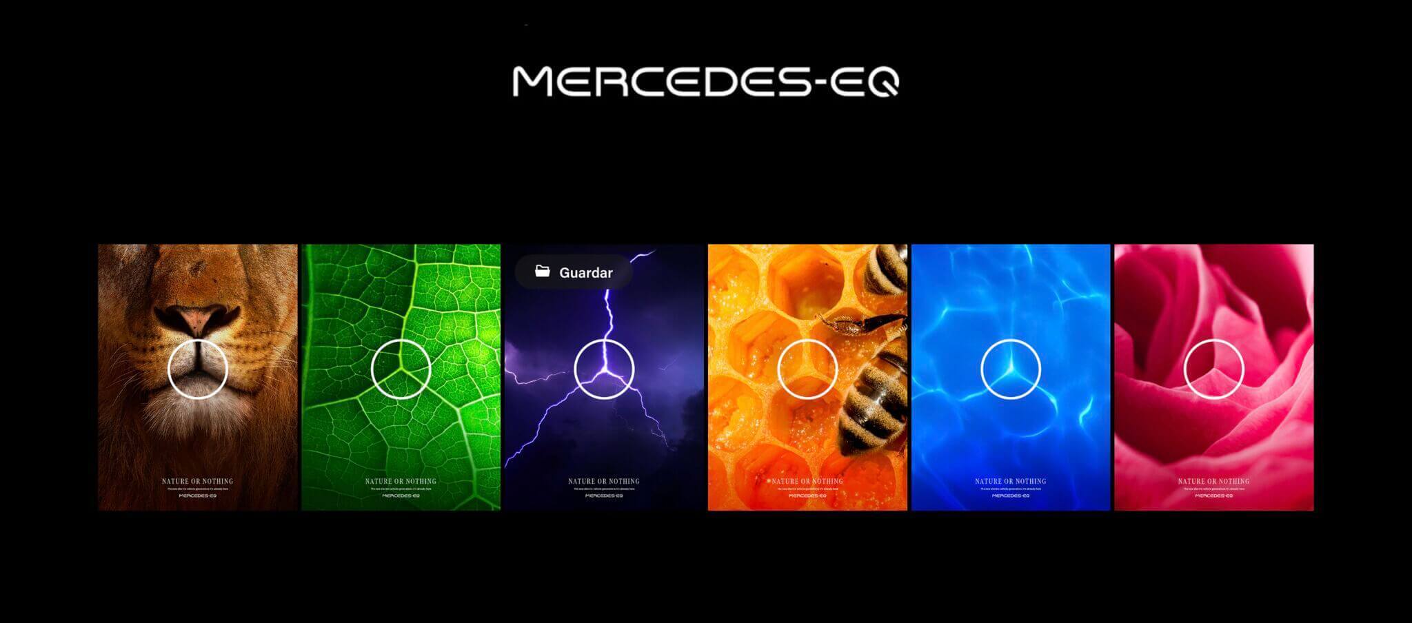 Campaña demuestra que el logo de Mercedes Benz está presente en la naturaleza 1 Campaña demuestra que el logo de Mercedes Benz está presente en la naturaleza