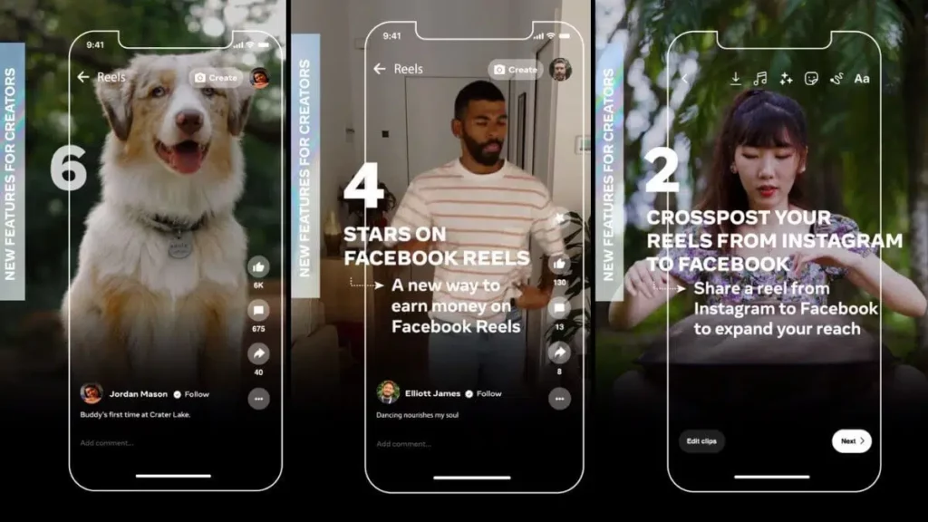 Meta anuncia novedades en los Reels para los creadores de contenido 2 Nuevas funcionalidades Reels