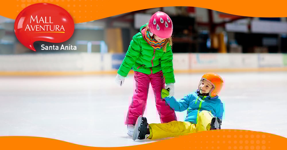 Mall Aventura Santa Anita inaugura pista de patinaje sobre hielo más grande del Perú