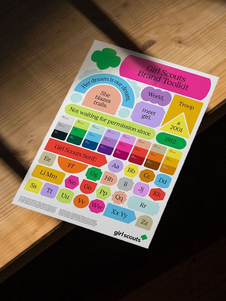 Girl Scouts se renueva para afirmar su identidad como "fuerza cultural esperanzadora" 3 Girls Scout nueva identidad 3