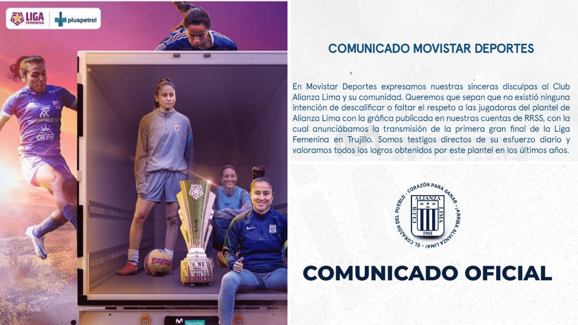 ¿Por qué causó controversia una gráfica de Movistar Deportes en alusión a Alianza Lima? 1 ¿Por qué causó controversia una gráfica de Movistar Deportes en alusión a Alianza Lima?